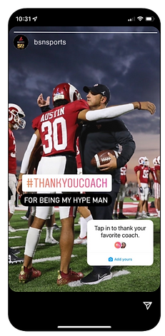 BSN Sports Instagram Story
