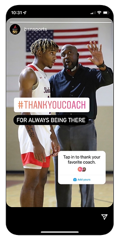 BSN Sports Instagram Story